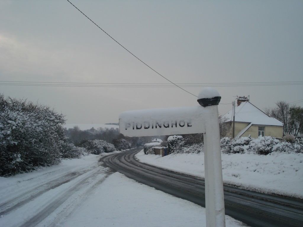 Snow in Piddinghoe 2010